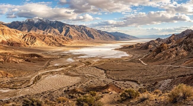 Death Valley National Park desert landscape in California