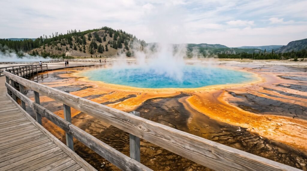 Grand Prismatic Spring, Yellowstone, Wyoming